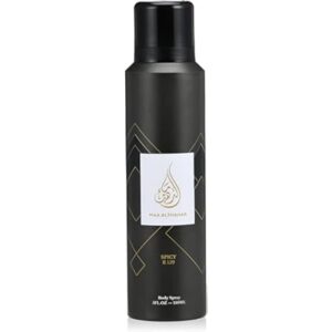 maa althahab sauvage r159 spicy gold water body mist for men 150 ml 102.0